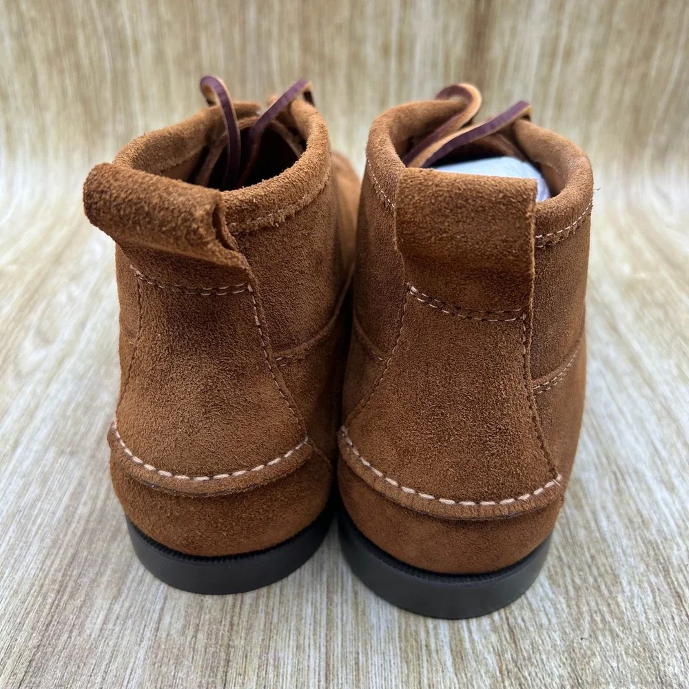 Brooks Brothers Hayden Camp Chukka Boots Men's Size 11 Brown Suede Moc Toe 5229